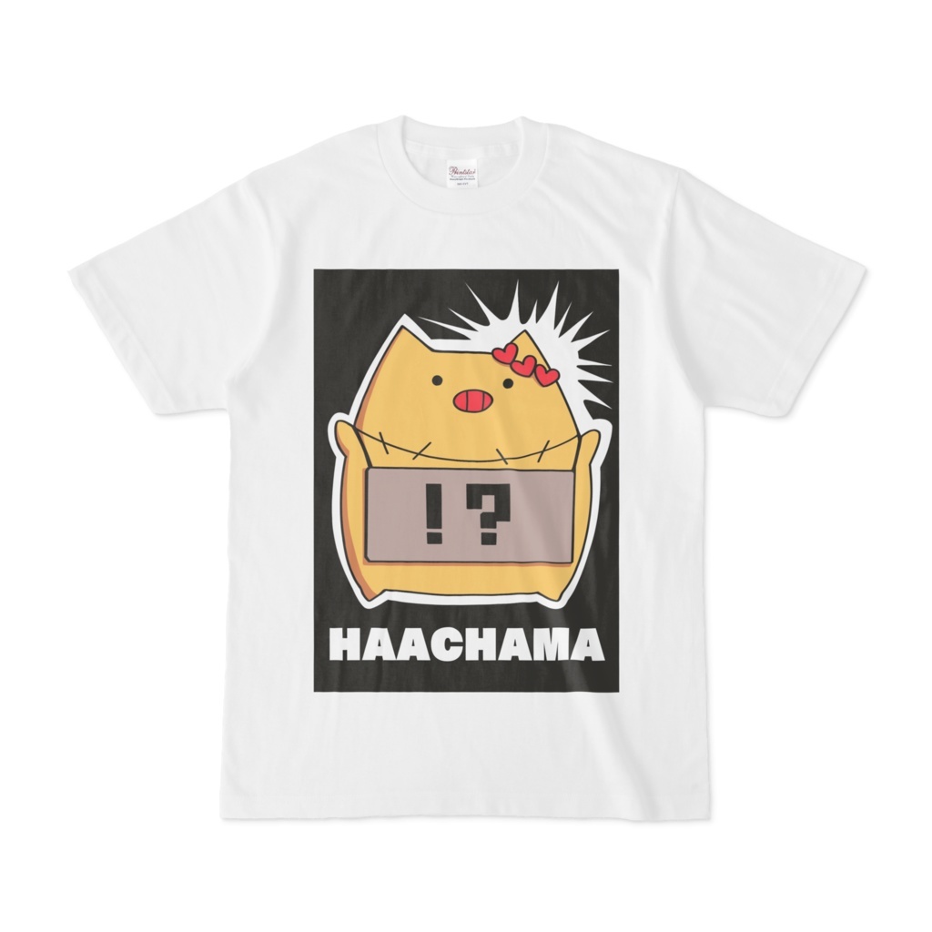 「Hololive官品」赤井はあと　HAACHAMA Tシャツ #23 『黒』#24(定期訂購)