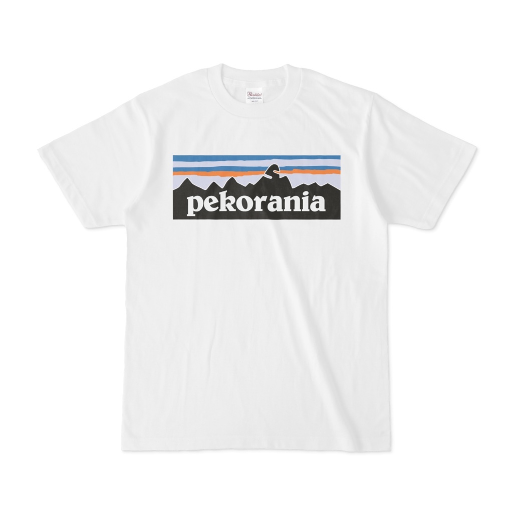 【非公式】pekorania Tシャツ・正面【兎田ぺこら】#43(定期訂購)
