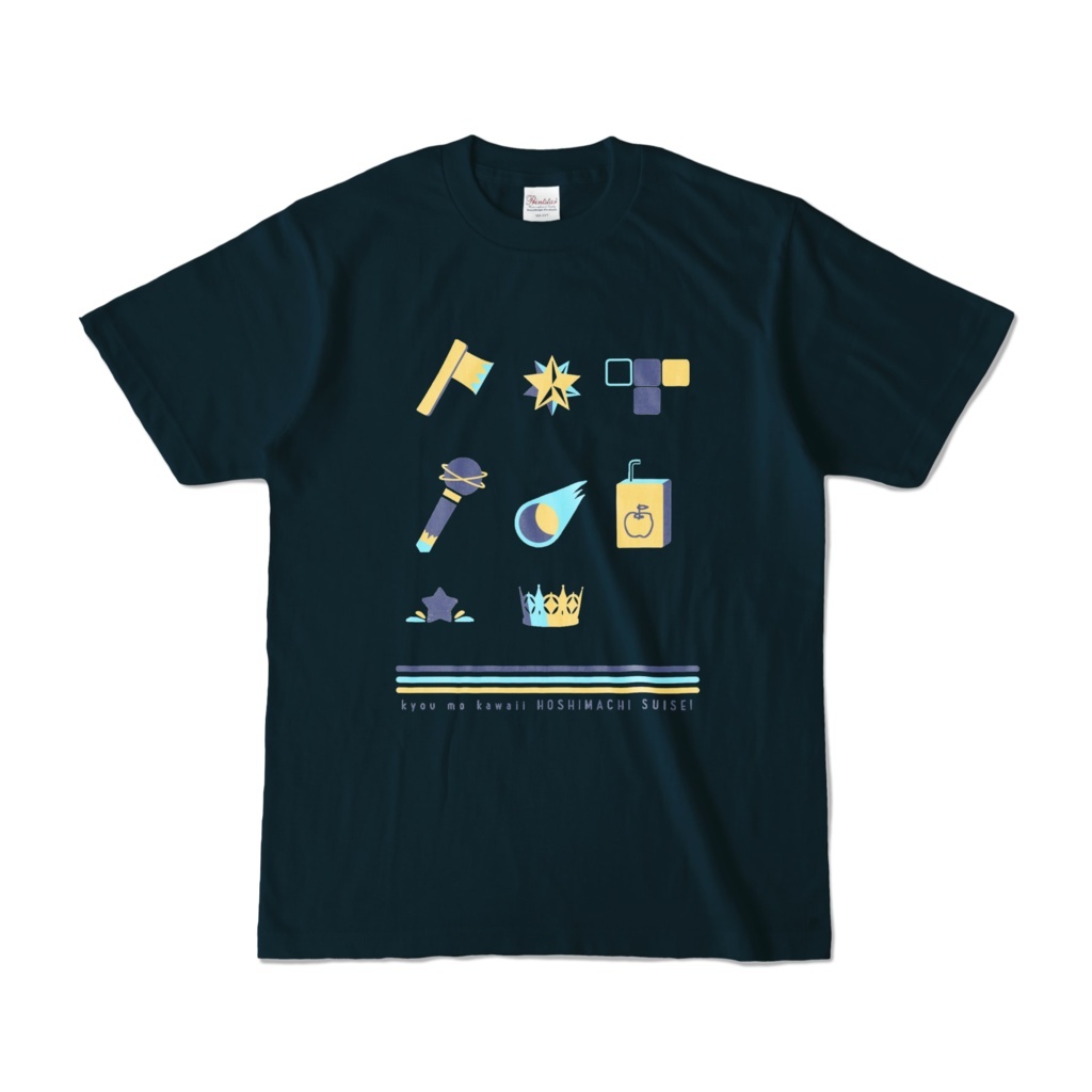 「Hololive官品」＜新＞　星街すいせい 今日もかわいいTシャツ #49(定期訂購)