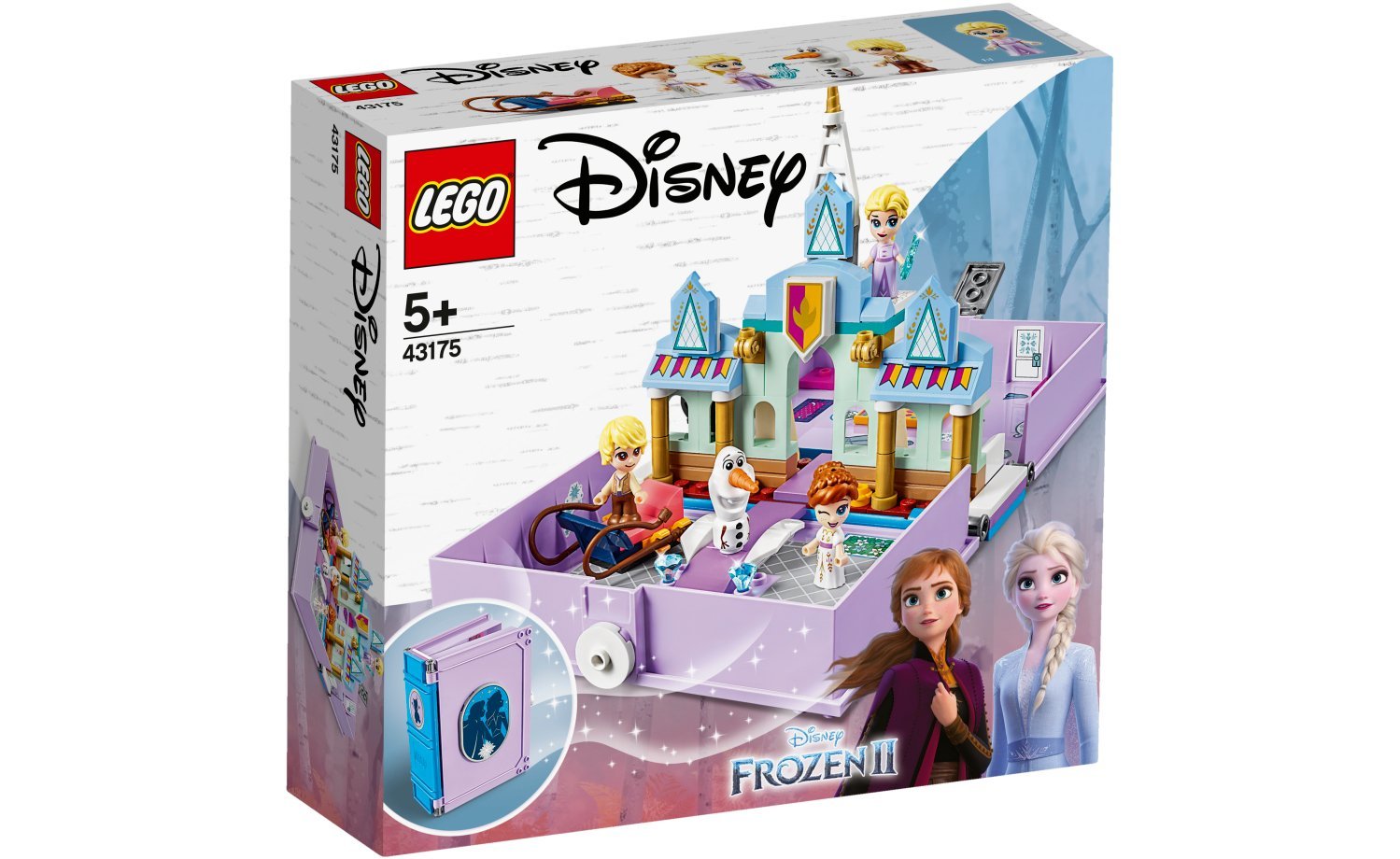 [飛米樂高積木磚賣店] LEGO 43175 Disney 安娜與艾莎的口袋故事書