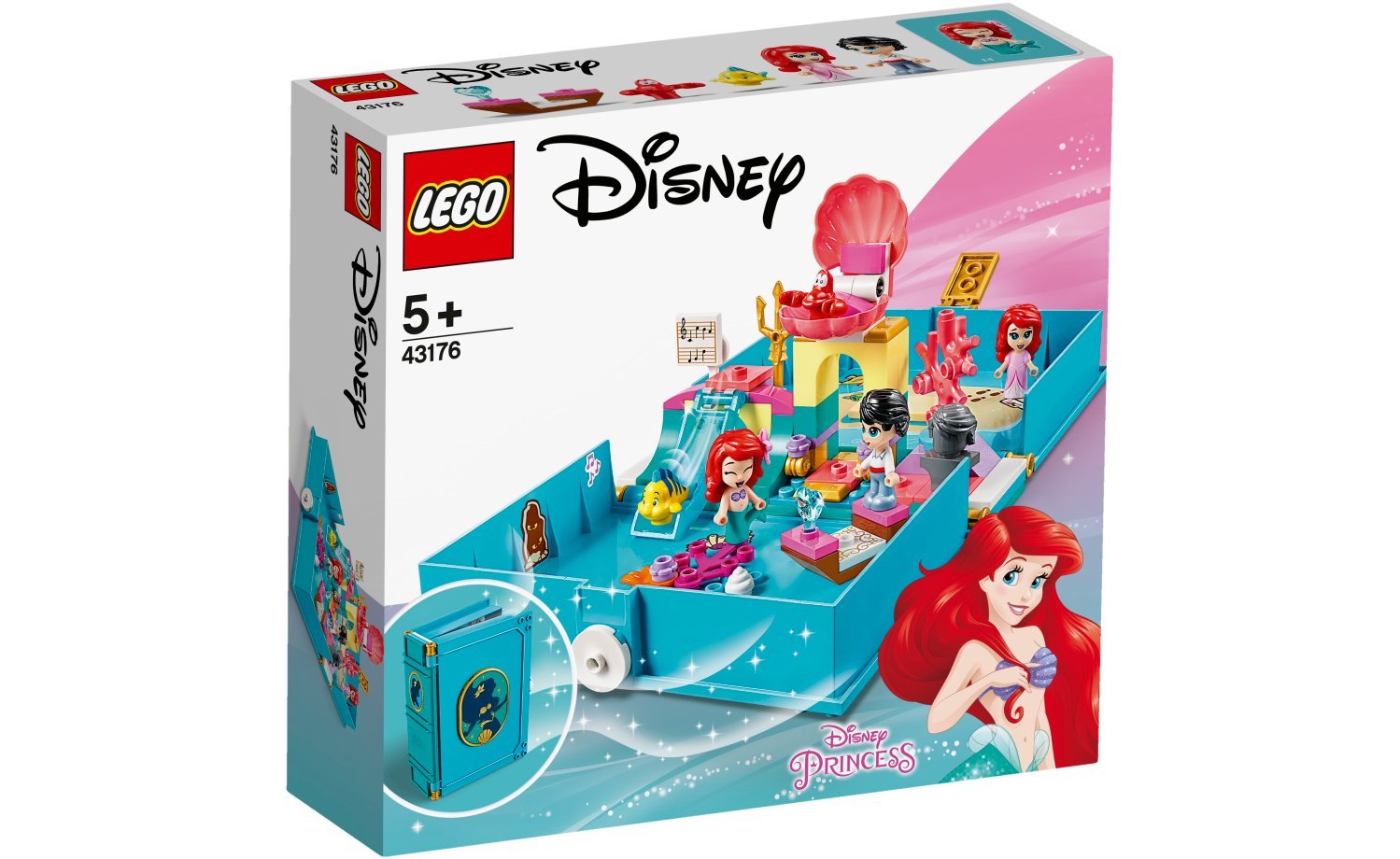 [飛米樂高積木磚賣店] LEGO 43176 Disney 愛麗兒的口袋故事書