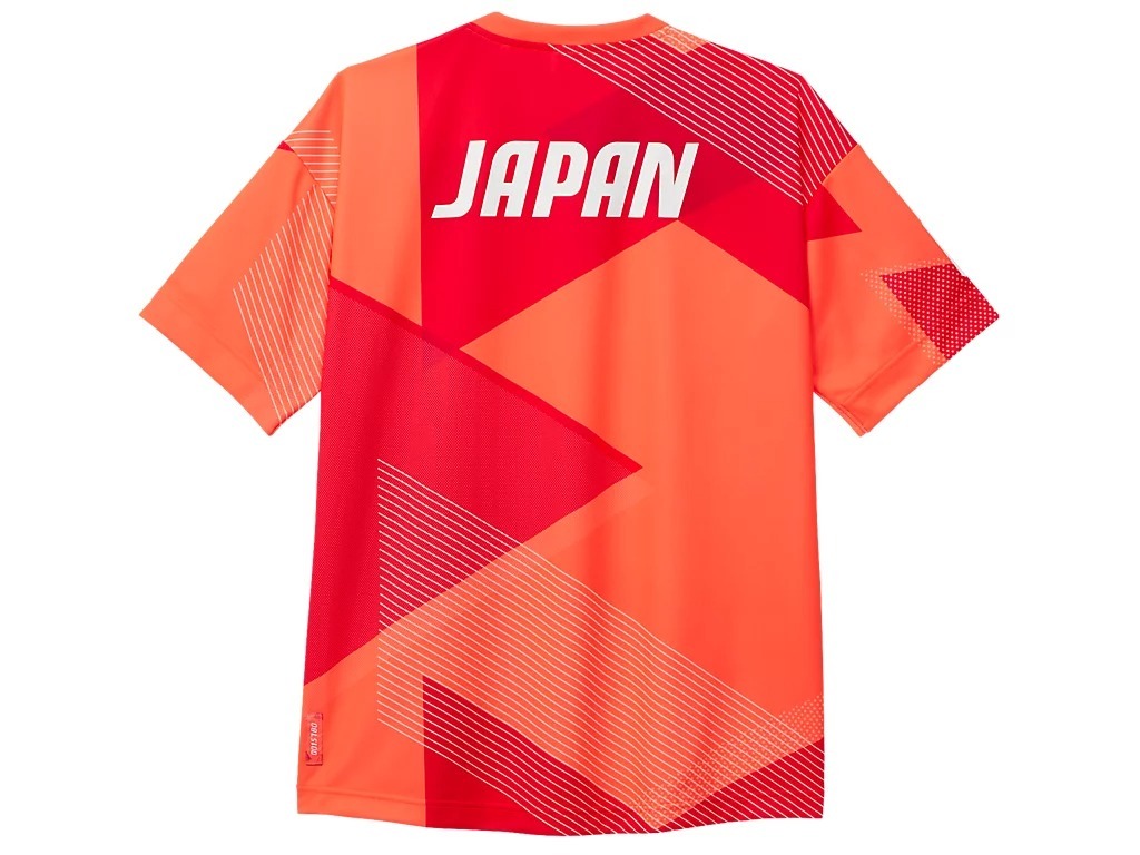 Asics T-Shirt (JPC EMBLEM) - Sunrise Red (Replica)