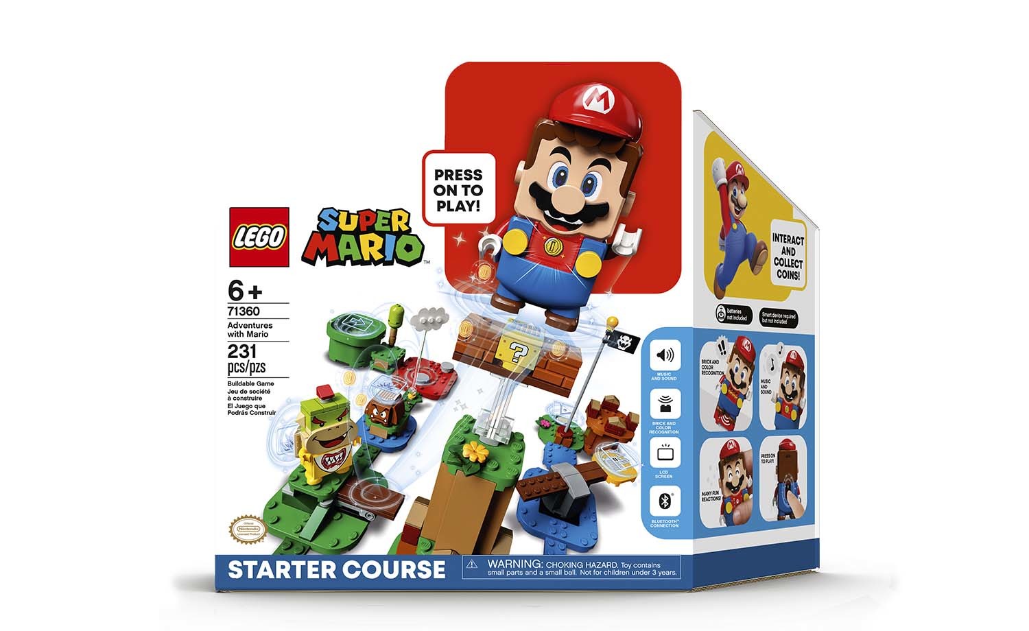 [飛米樂高積木磚賣店] LEGO 71360 Mario 瑪利歐冒險主機