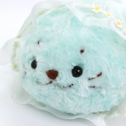 Sirotan 絨毛娃娃-花束 水藍 38cm 22cm