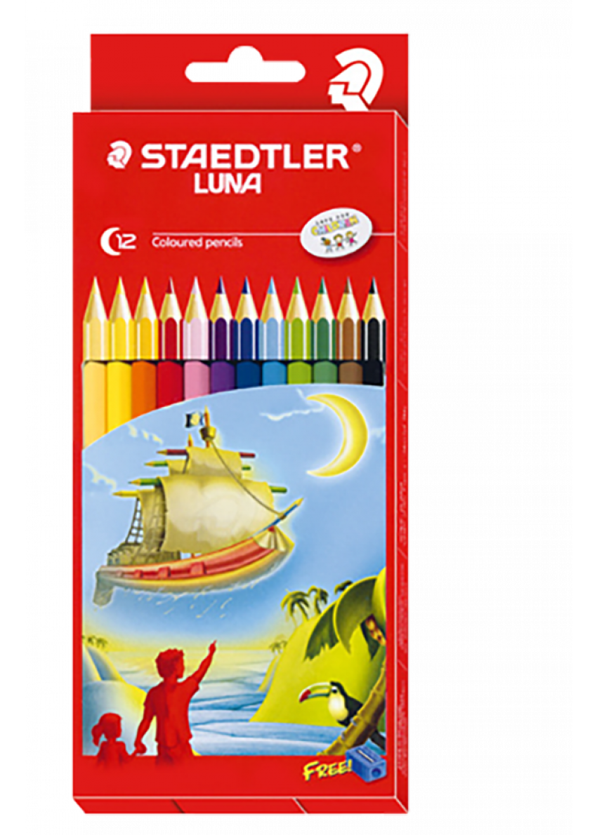 施德樓 Staedtler 12色木顏色筆 #136-C12
