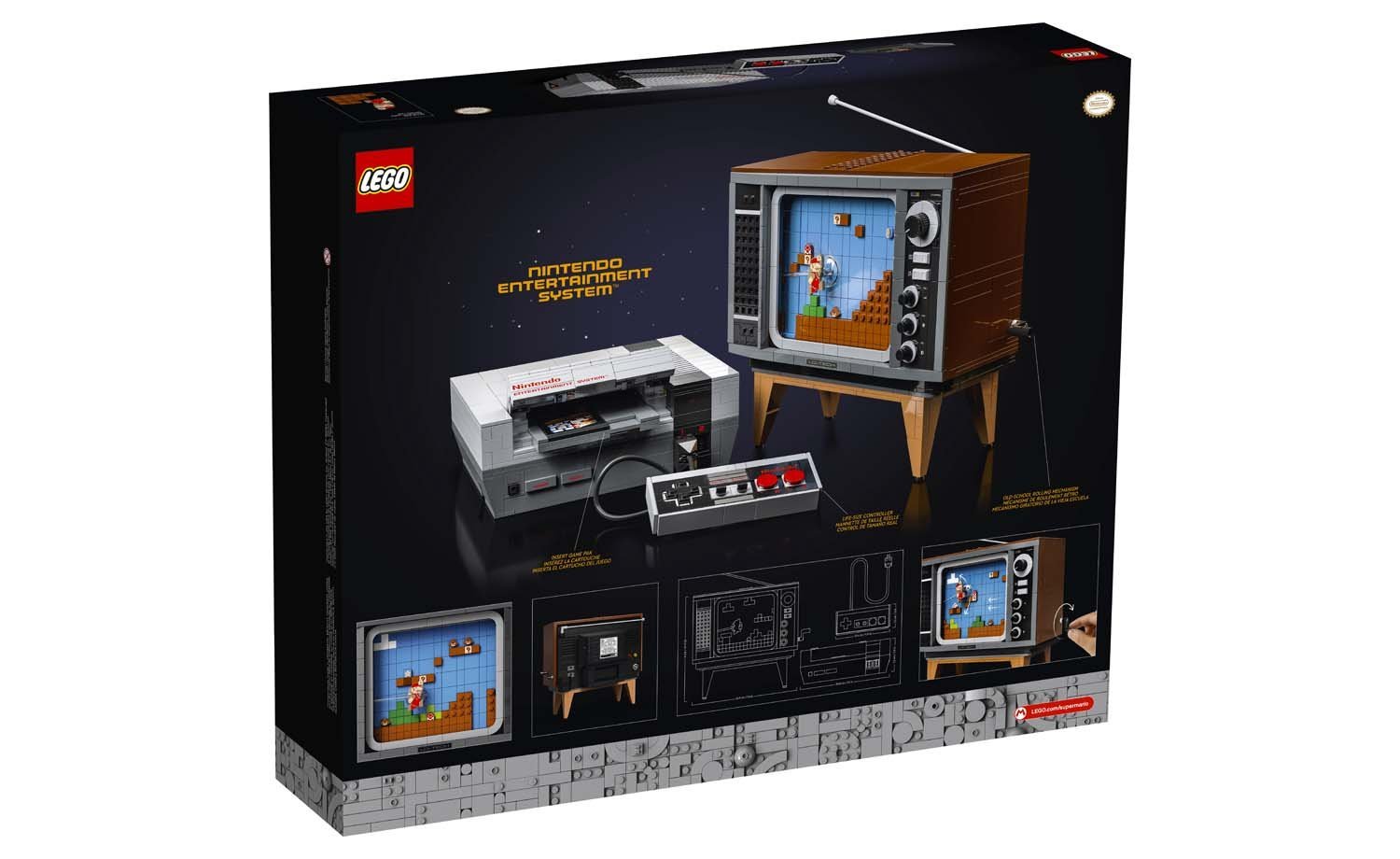 [飛米樂高積木磚賣店] LEGO 71374 Mario 任天堂主機Nintendo Entertainment System™
