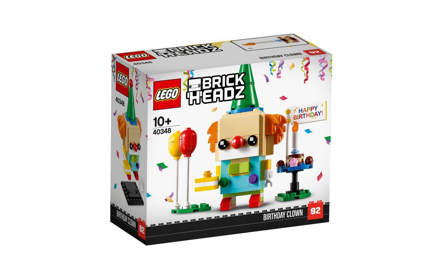 [飛米樂高積木磚賣店] LEGO 40348 BrickHeadz 生日小丑