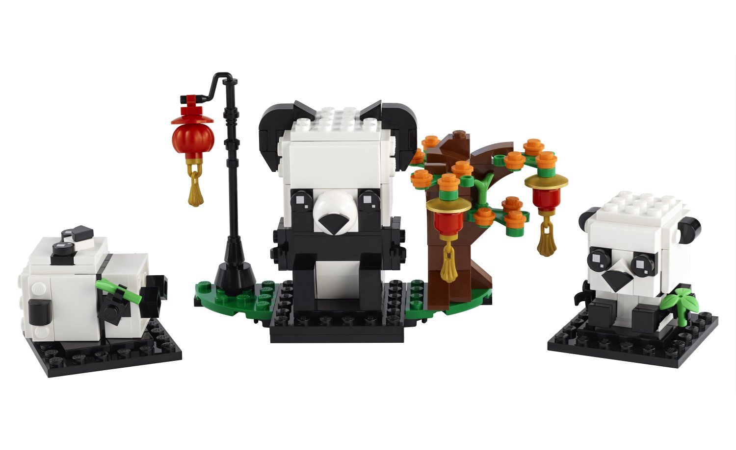 [飛米樂高積木磚賣店] LEGO 40466 BrickHeadz 新春熊貓