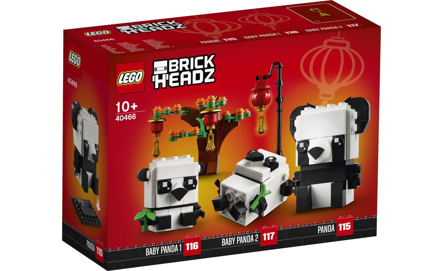 [飛米樂高積木磚賣店] LEGO 40466 BrickHeadz 新春熊貓