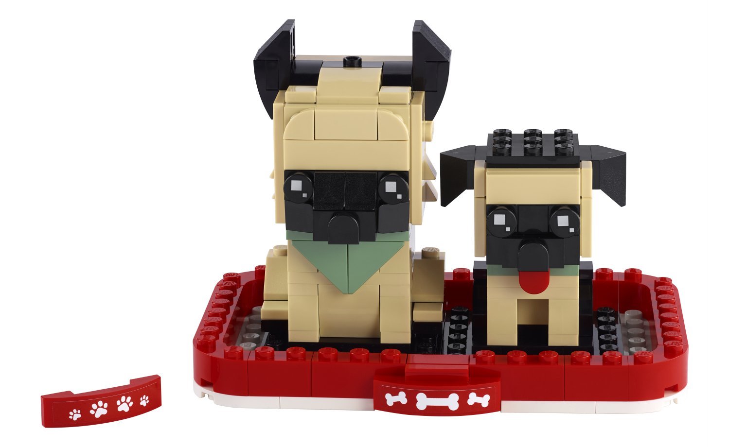 [飛米樂高積木磚賣店] LEGO 40440 BrickHeadz 德國牧羊犬