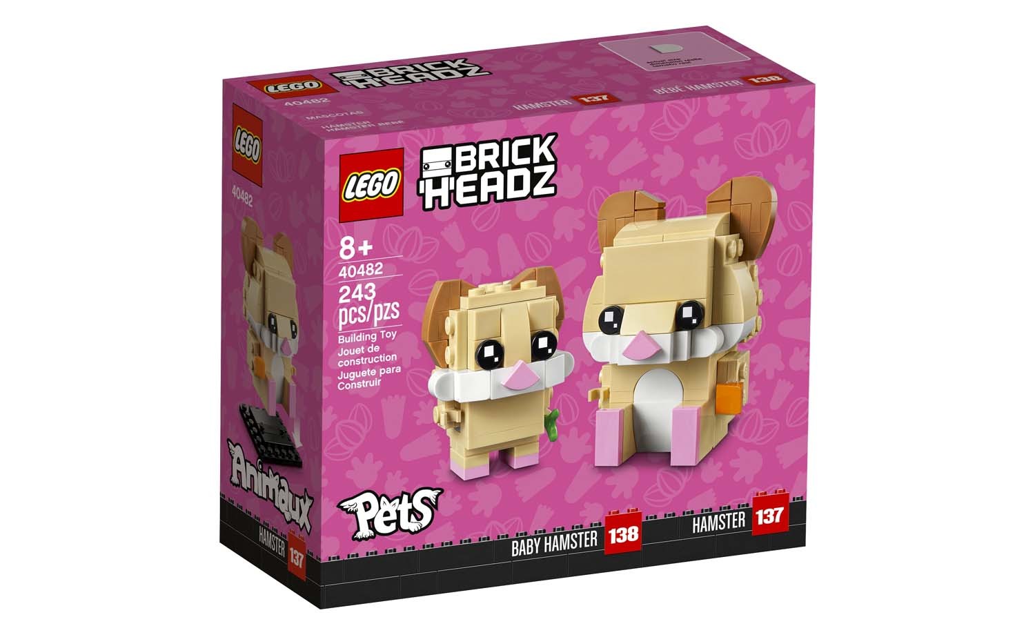 [飛米樂高積木磚賣店] LEGO 40482 BrickHeadz 倉鼠