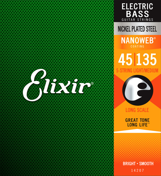 Elixir Elixir Nanoweb 系列 電貝斯弦 鍍鎳 覆膜 第 4 張圖片｜三峽吉他 / Bass