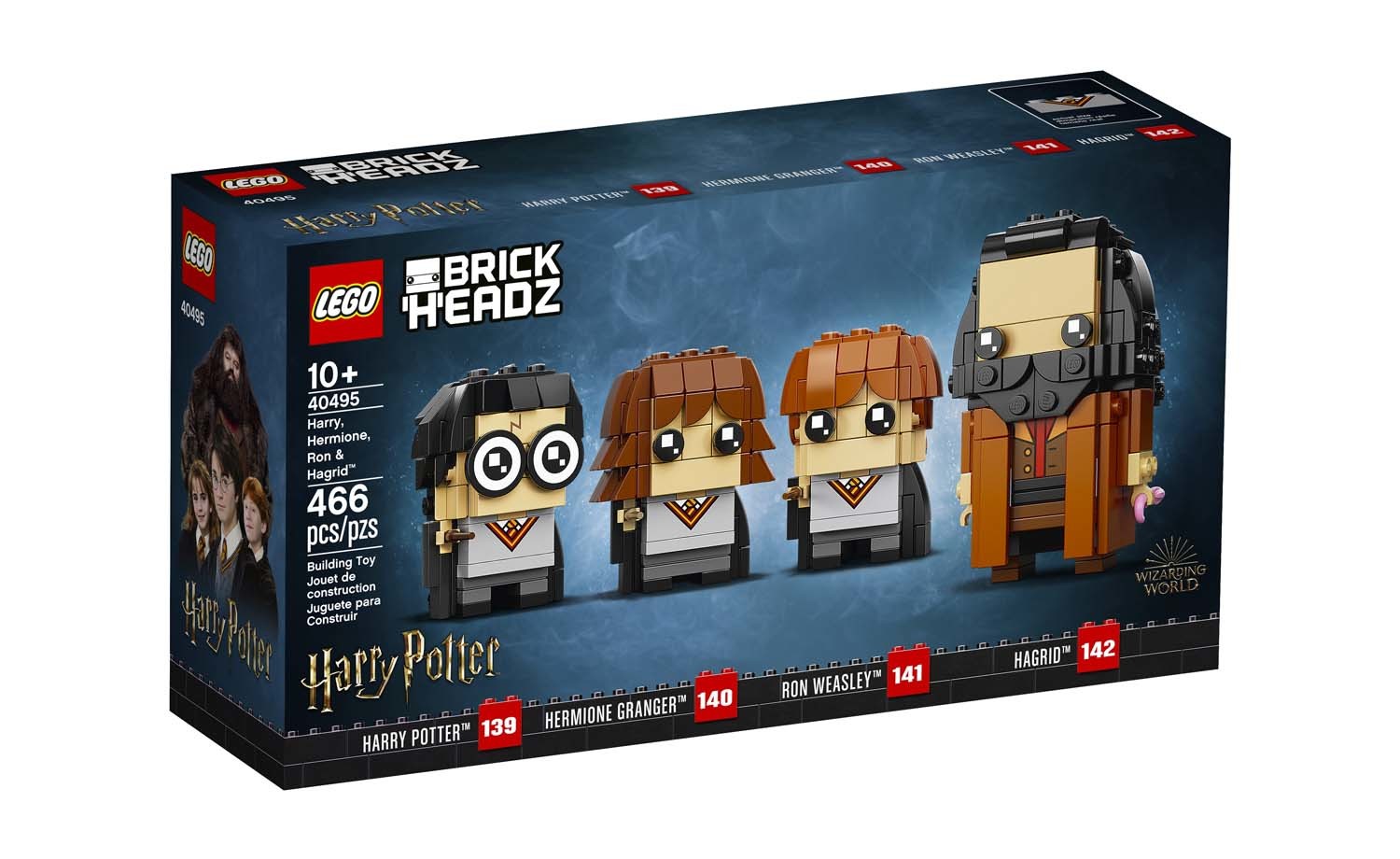 [飛米樂高積木磚賣店] LEGO 40495 BrickHeadz Harry, Hermione, Ron & Hagrid™