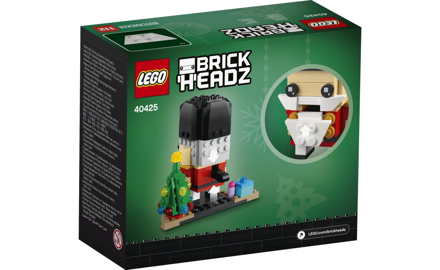 [飛米樂高積木磚賣店] LEGO 40425 BrickHeadz 胡桃鉗