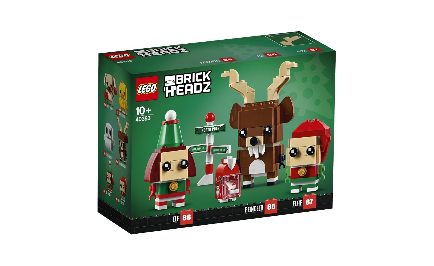 [飛米樂高積木磚賣店] LEGO 40353 BrickHeadz 馴鹿、精靈和小精靈