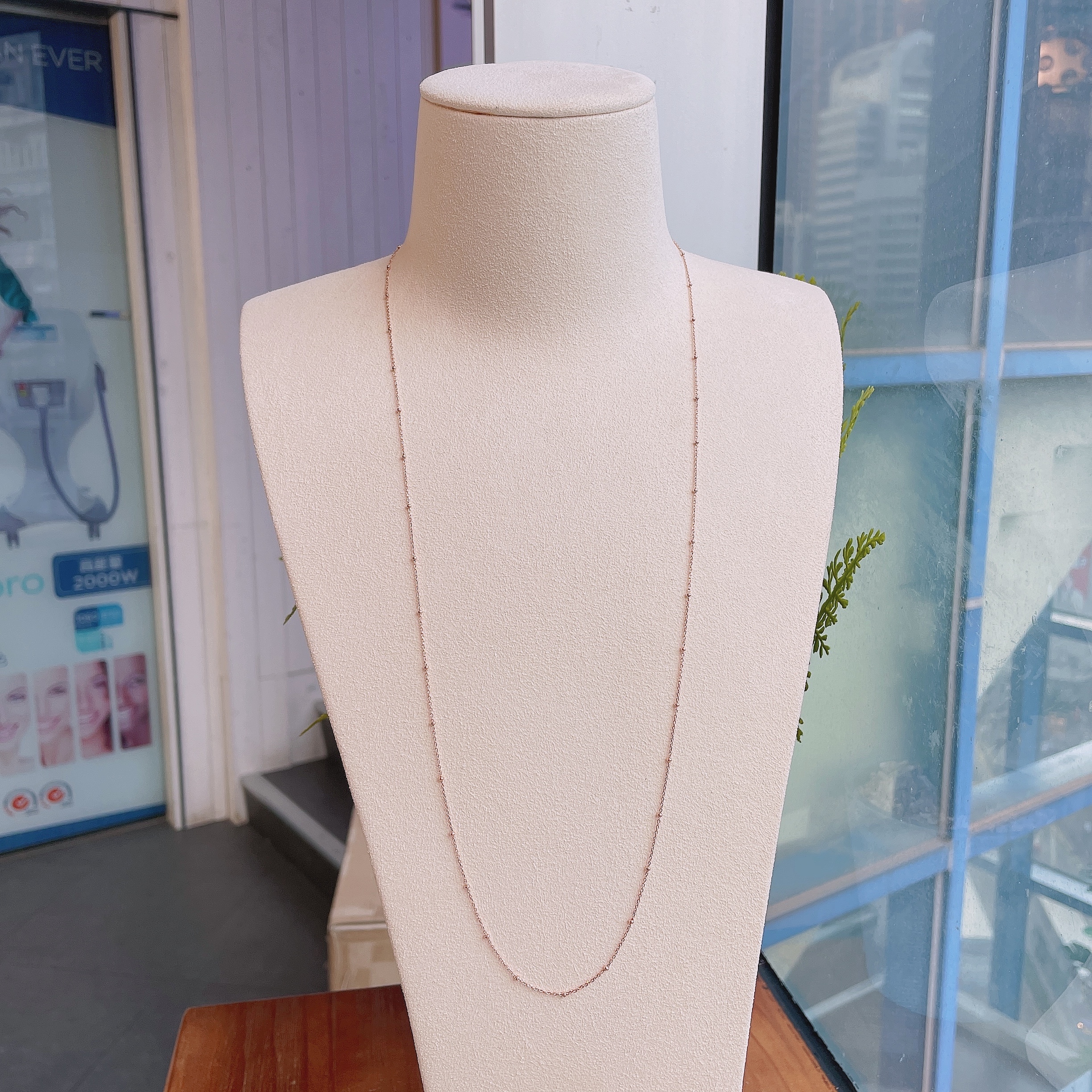 18K金小豆子項鏈