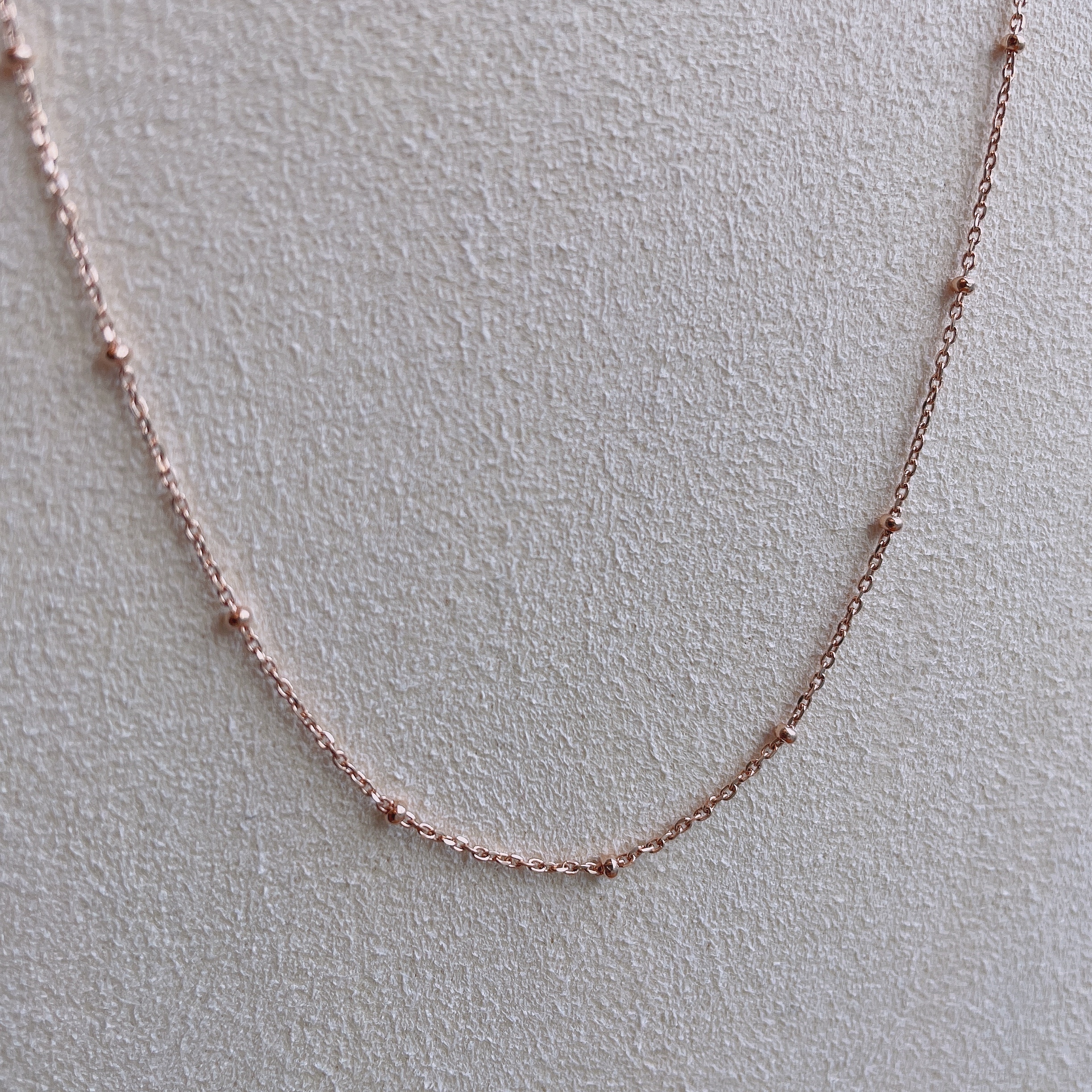 18K金小豆子項鏈