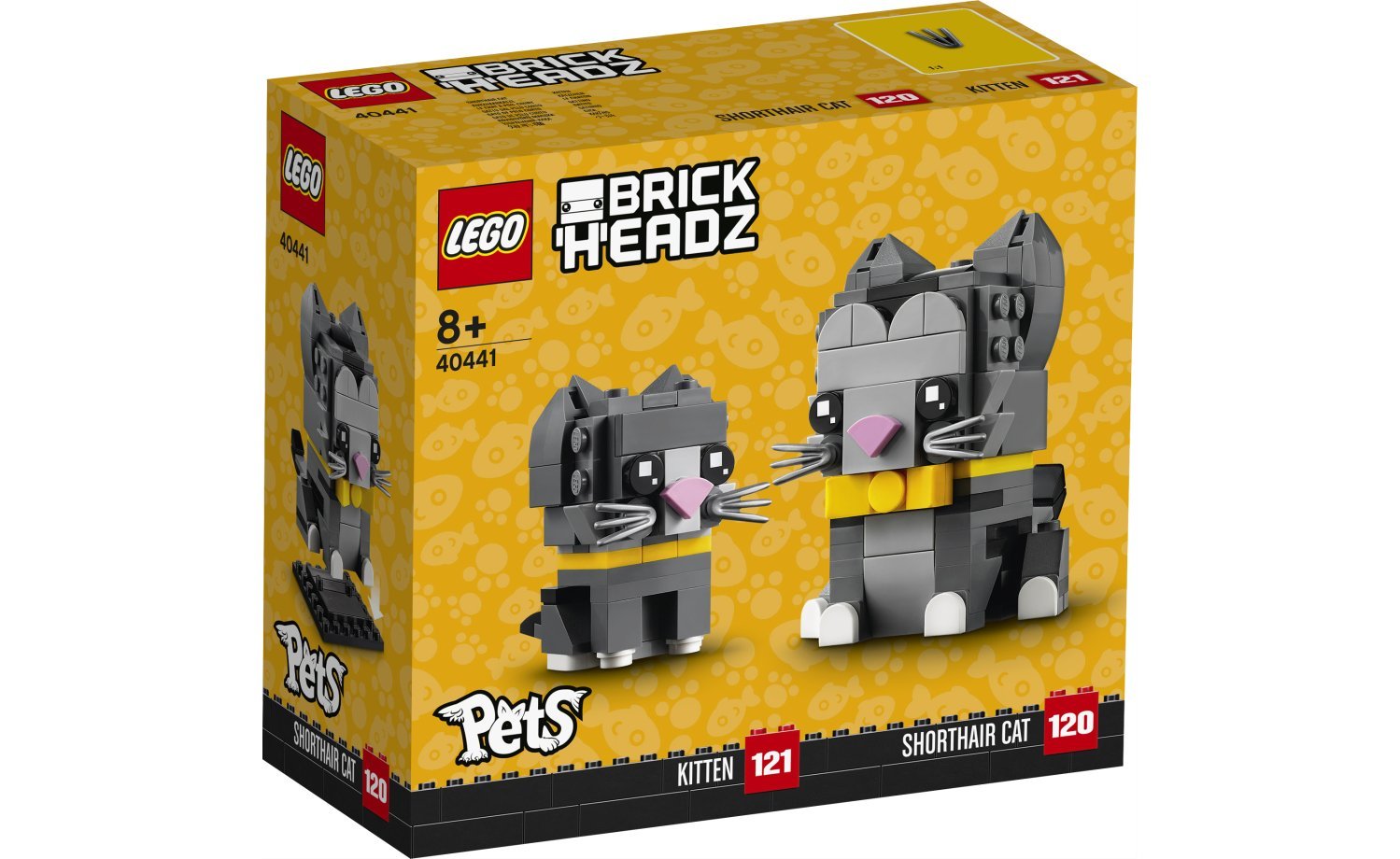 [飛米樂高積木磚賣店] LEGO 40441 BrickHeadz 短毛貓