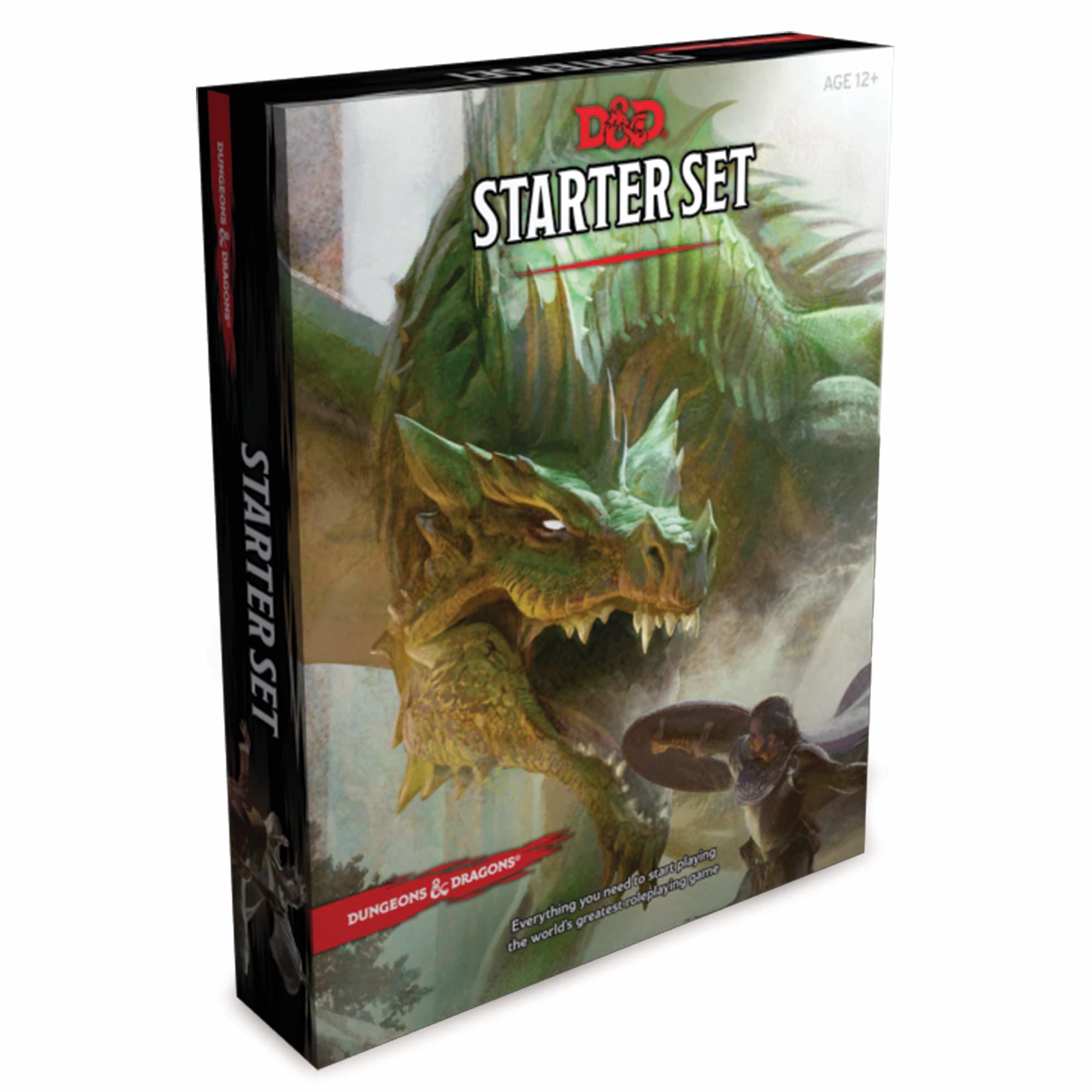 龍與地下城 新手套裝 D&D Starter Set (另送TRPG用骰一套)