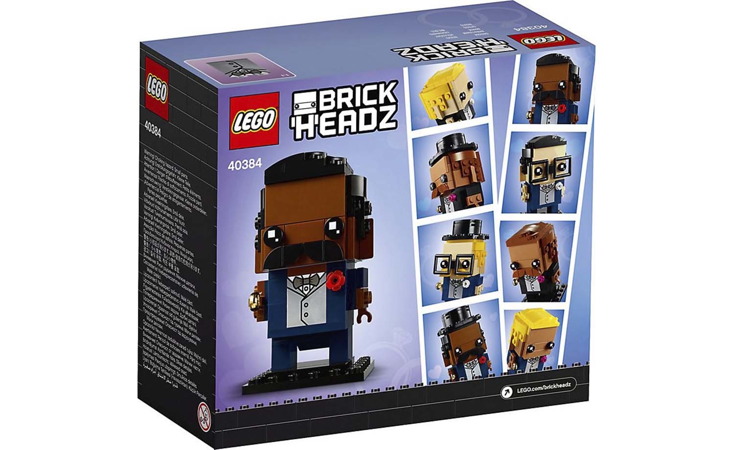 [飛米樂高積木磚賣店] LEGO 40384 BrickHeadz 新郎