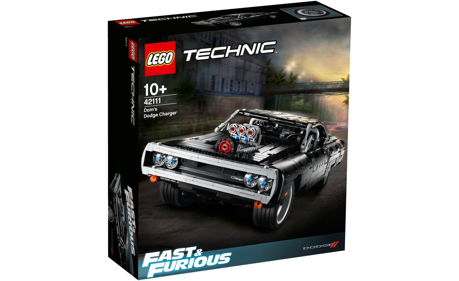 [飛米樂高積木磚賣店] LEGO 42111 Dom's Dodge Charger