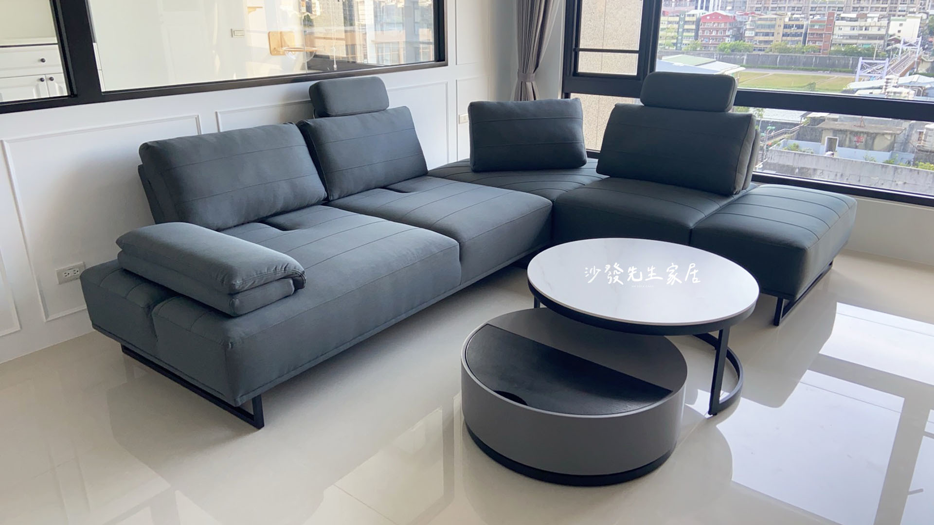 柏林沙發一樣適合大坪數空間的客廳