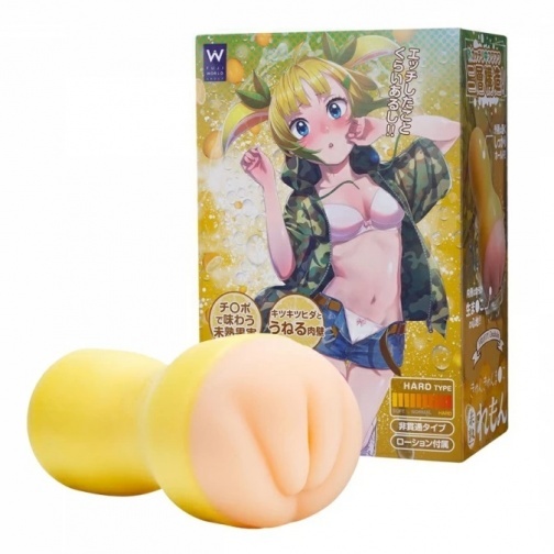 〔日本原裝進口〕NPG 《FW Furu-Chu》 檸檬型緊緻自慰器 - 黃色
