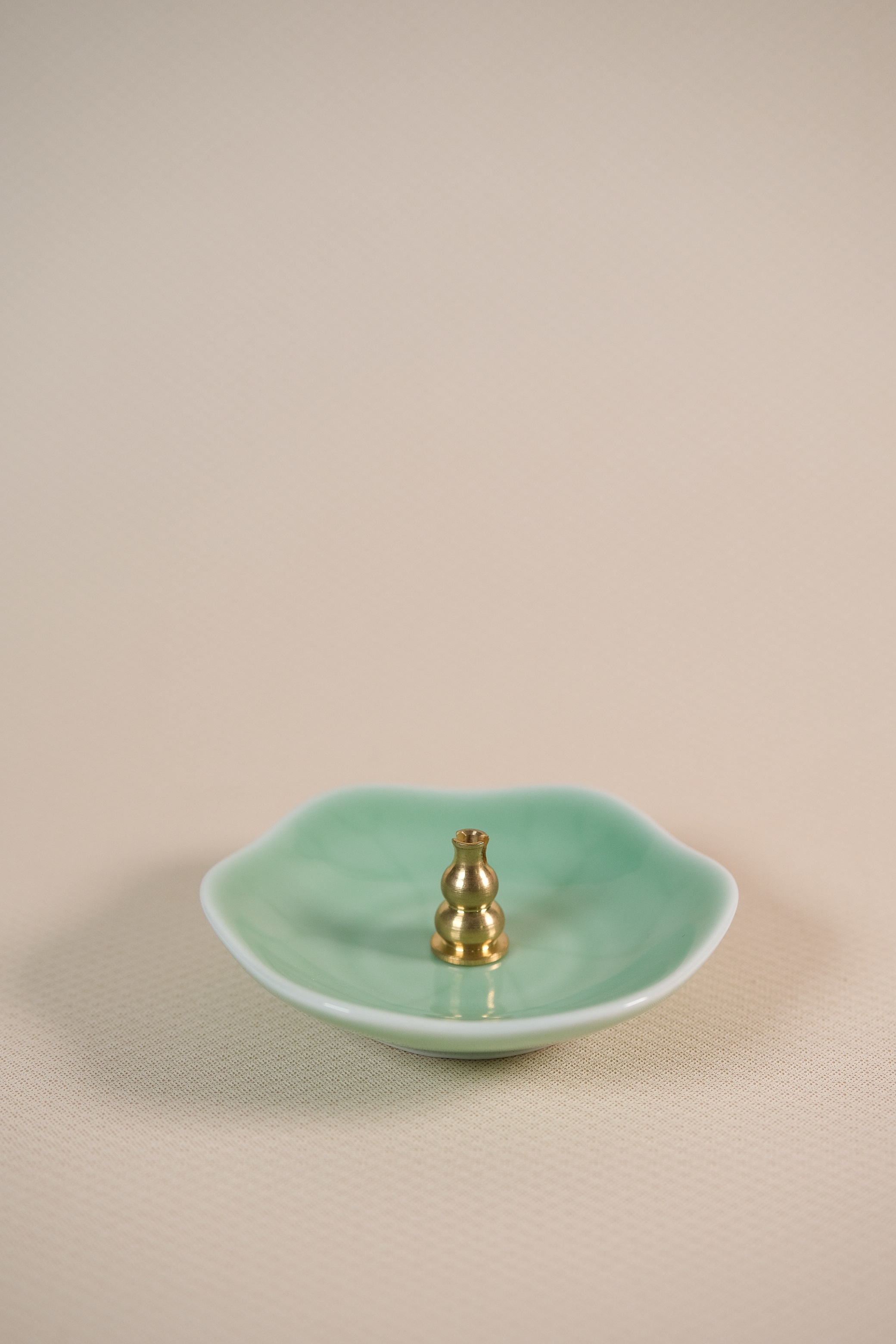2-Way Bronze Incense Holder