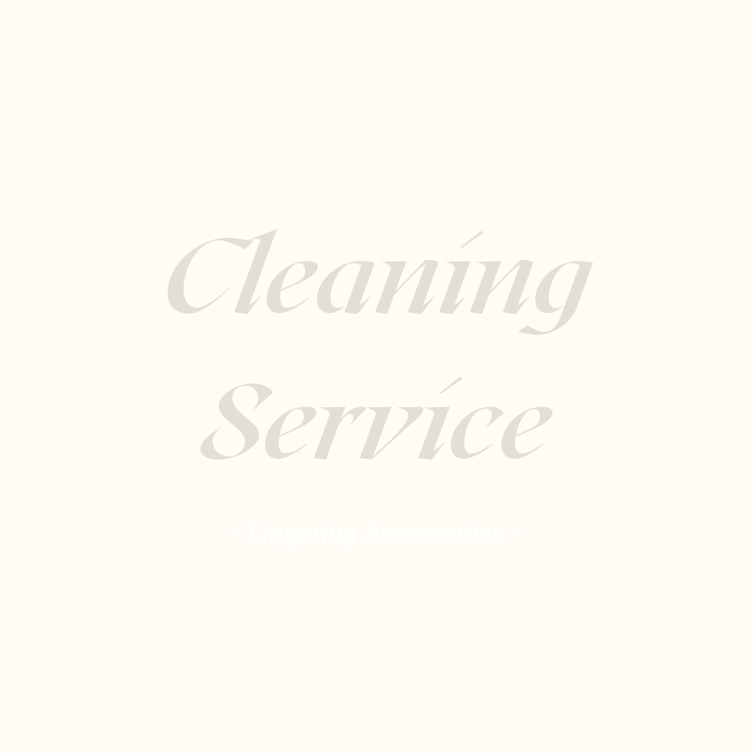 飾 品 清 洗 服 務 - 只 限 Lingering Accessories 之 飾 品 [ 請 填 寫 表 格 後 寄 出 ］