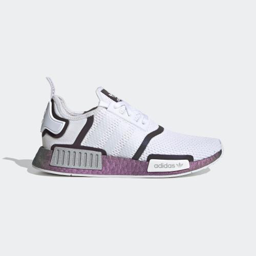 Adidas NMD R1 White Tech Purple M FZ0035 Nabwork