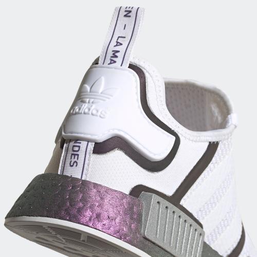 Adidas NMD_R1 "White Tech Purple" (M) FZ0035