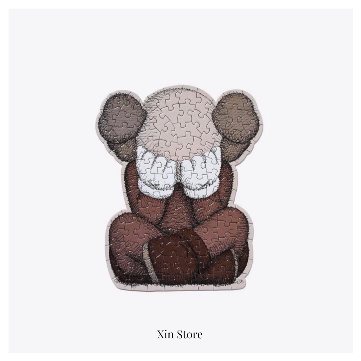 Kaws Tokyo First 日本東京展場限定拼圖五款