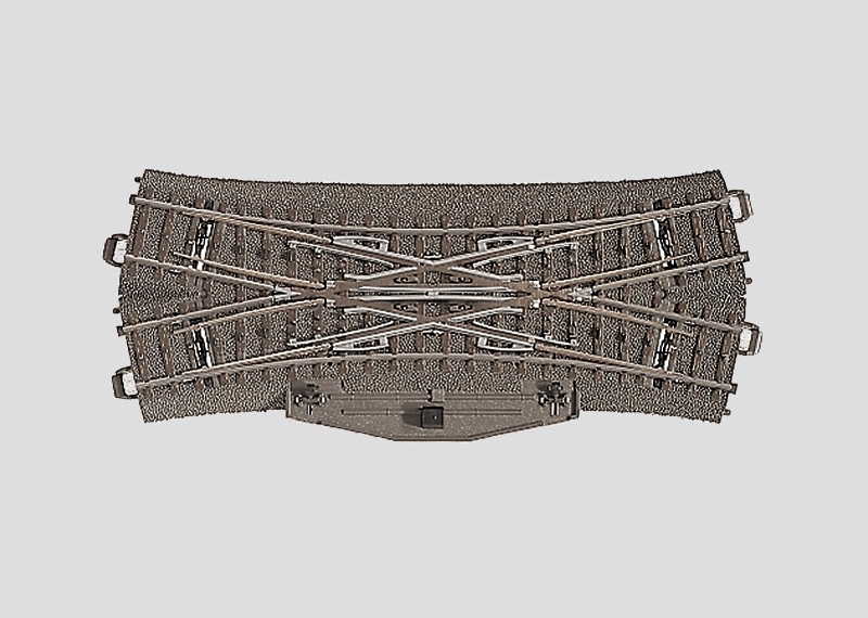 Marklin 24624 HO規 X型岔軌+切換器