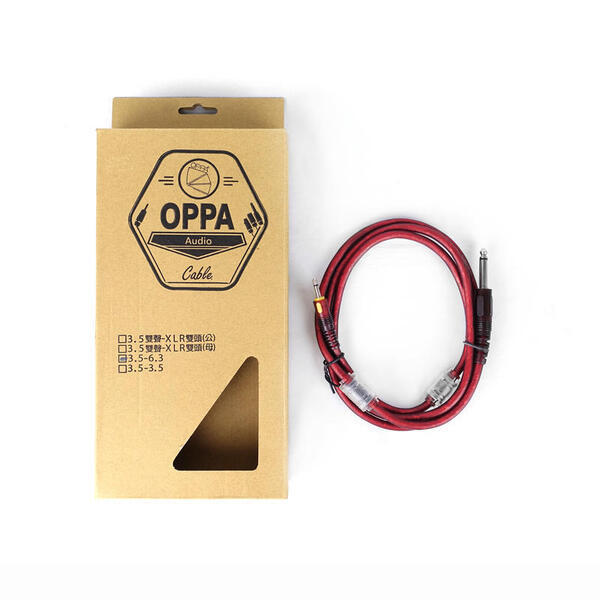 OPPA OPPA 6.3-3.5 音源線 / 訊號線 / 轉接線 第 2 張圖片｜三峽錄音 / 音響