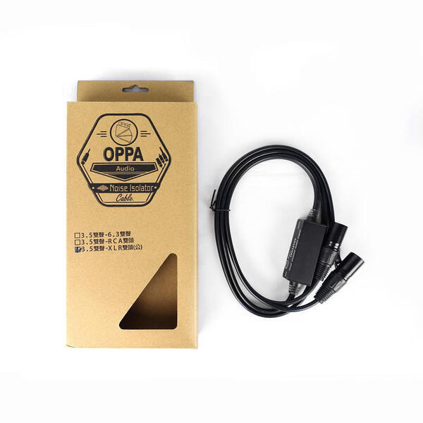 OPPA OPPA 3.5-2XLR(公) 抗噪 音源線 / 訊號線 / 轉接線 第 2 張圖片｜三峽錄音 / 音響