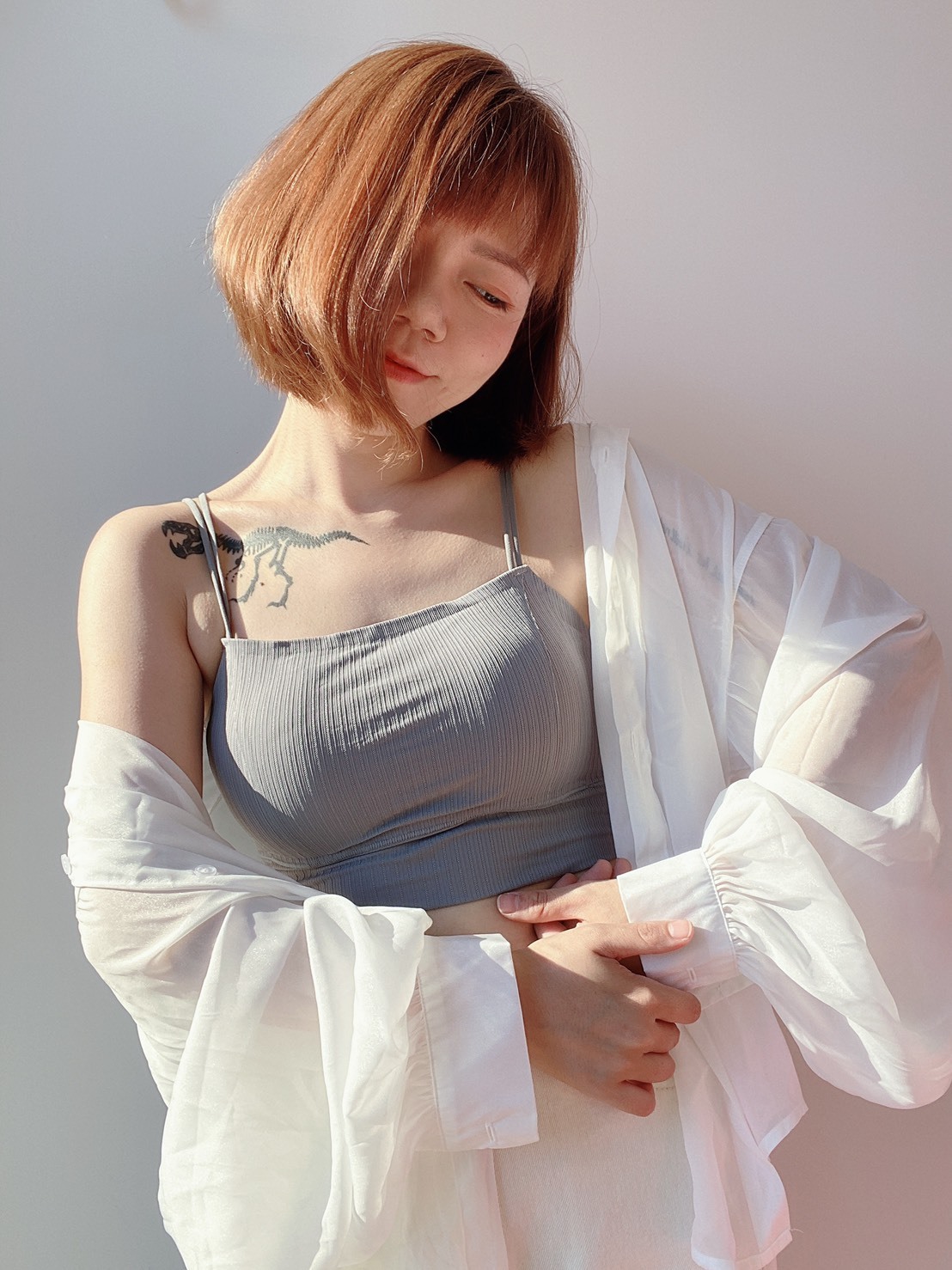 涼感冰絲平口小可愛!