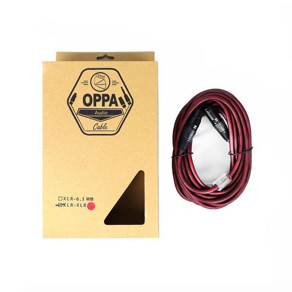 OPPA OPPA XLR-XLR 3M 麥克風 訊號線 第 2 張圖片｜三峽麥克風