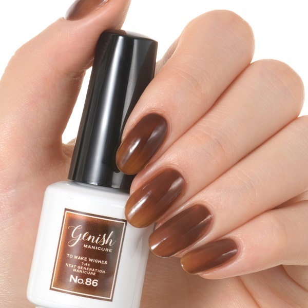 Genish GN86 Rembrandt 深邃棕色 60秒速乾指甲油