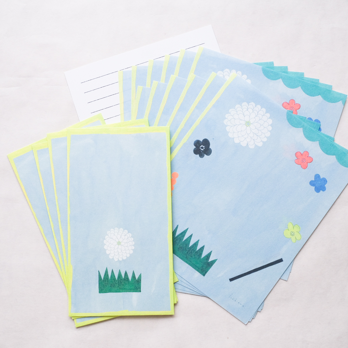 圖案信紙組 / 表現社 日本