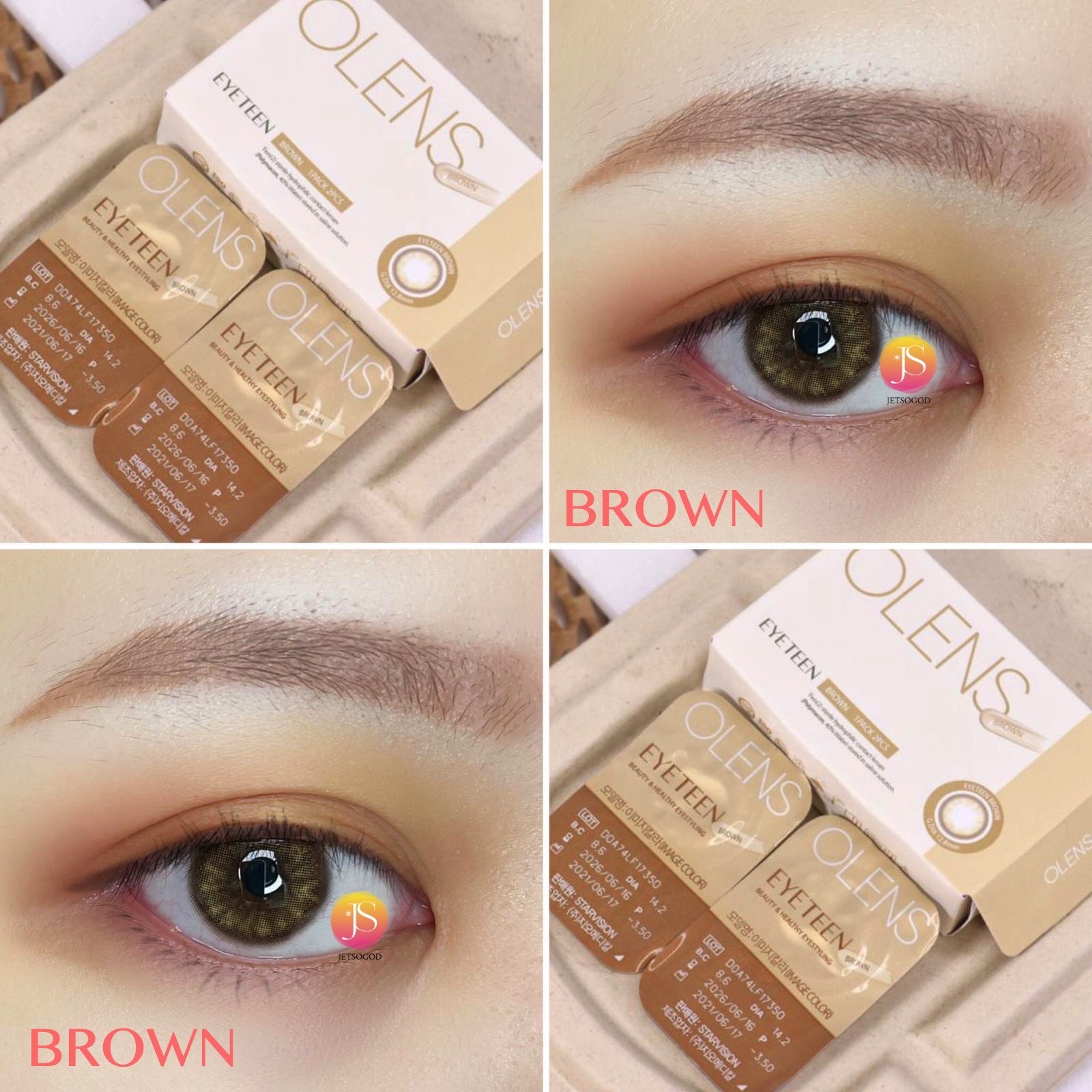 OLENS EyeTeen Monthly (Brown)