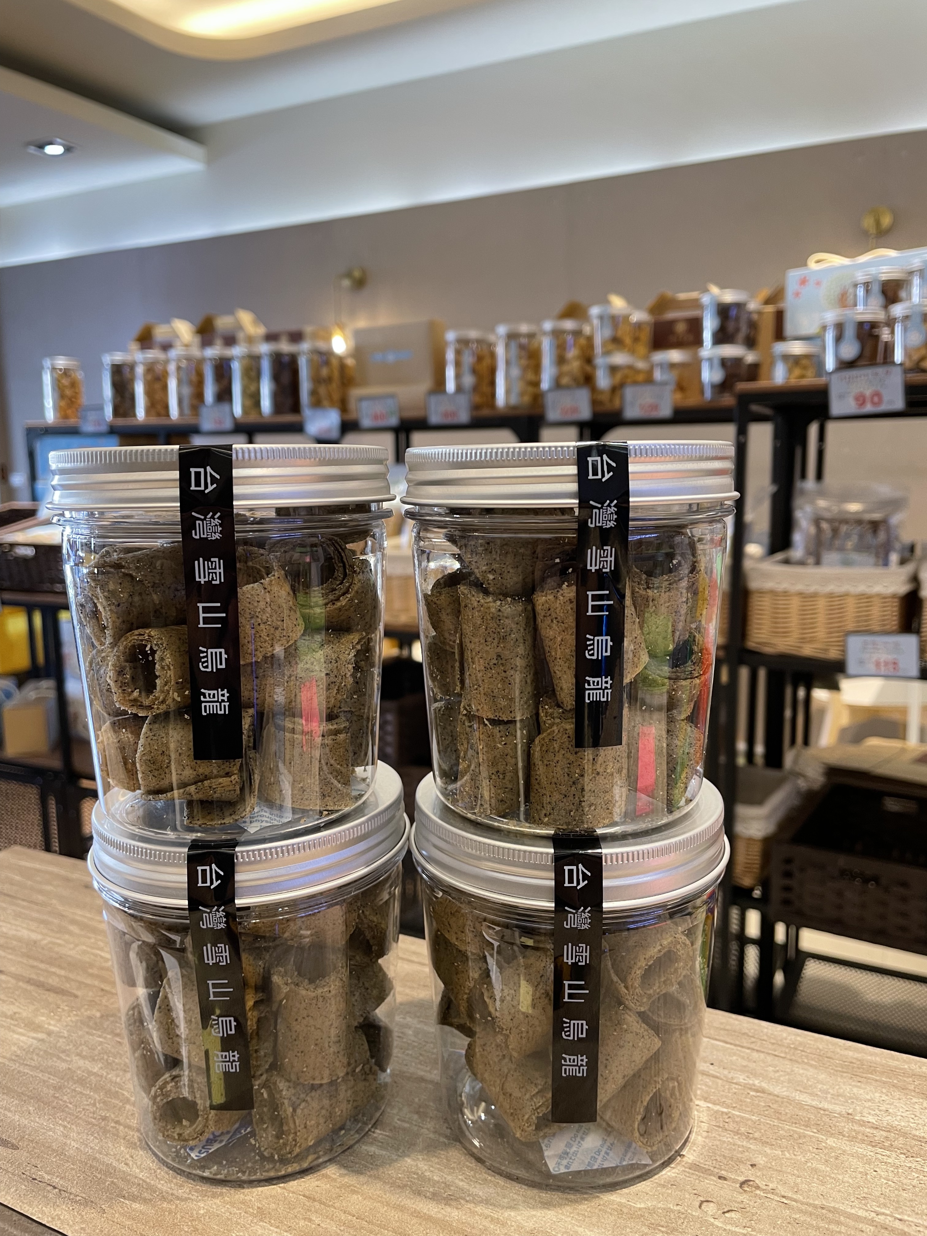 迷你小知足蛋捲_蜂蜜烏龍茶