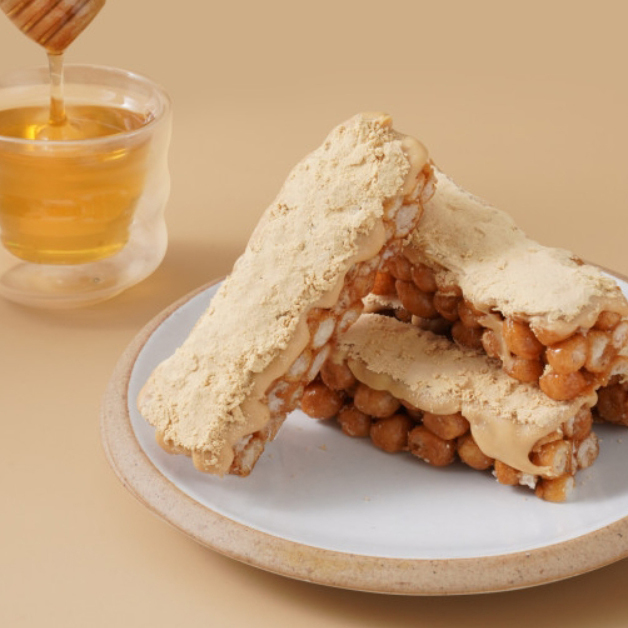 韓式馬仔10個入 (黑芝麻/黃豆粉味/原味蜂蜜)