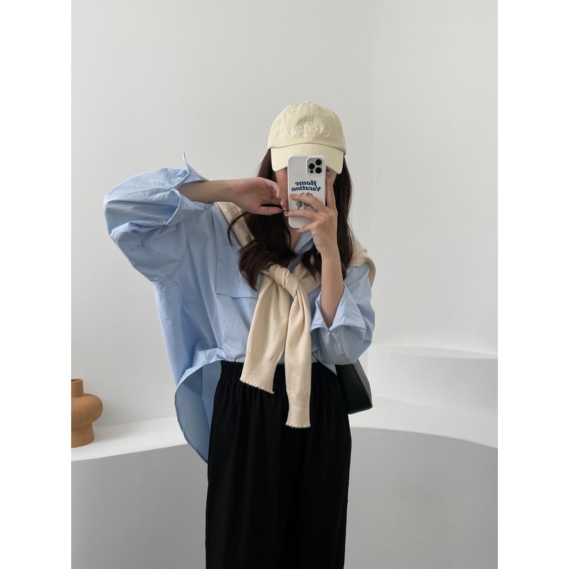 【imfine】好搭配的針織披肩 #6203