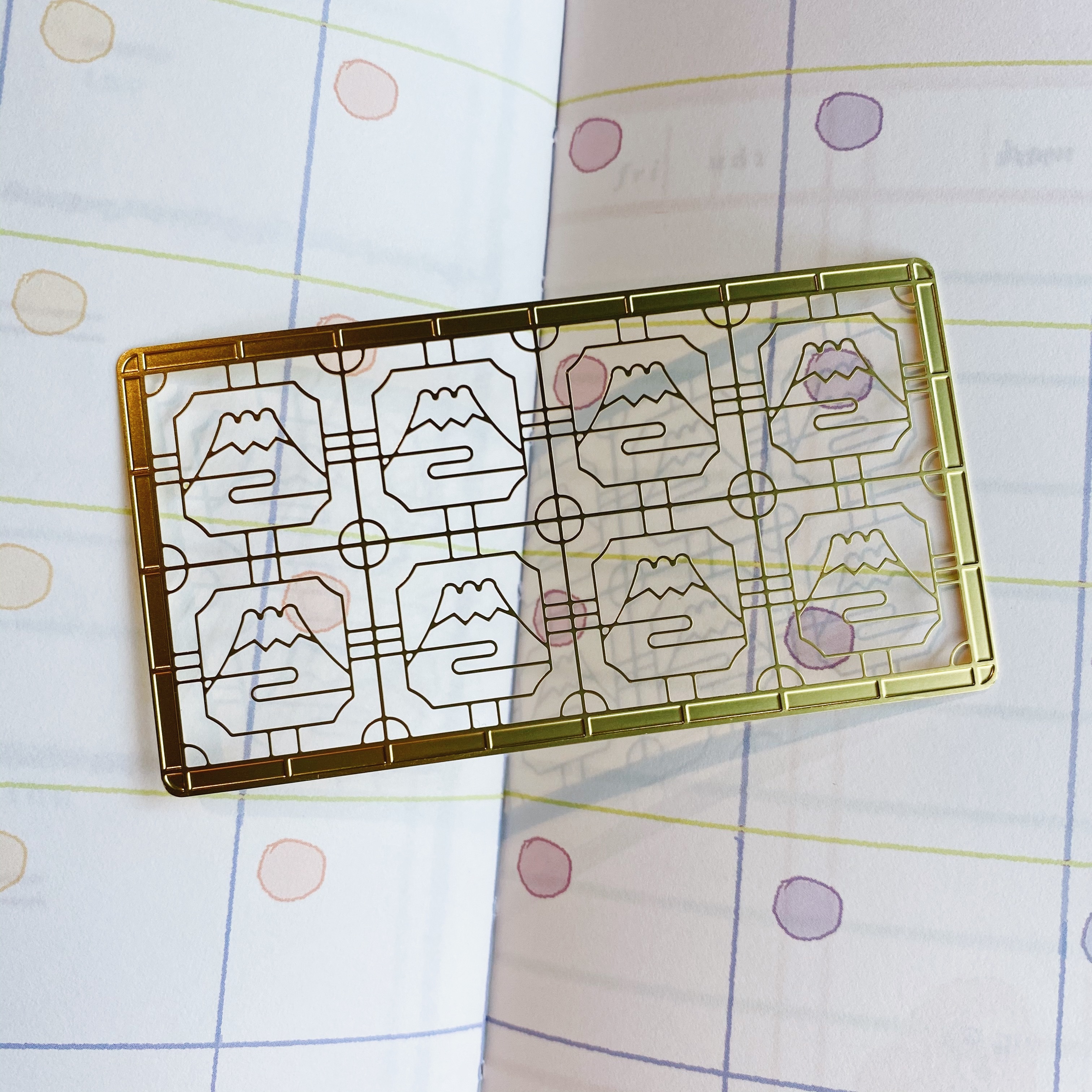 老屋窗花書籤尺 富士山