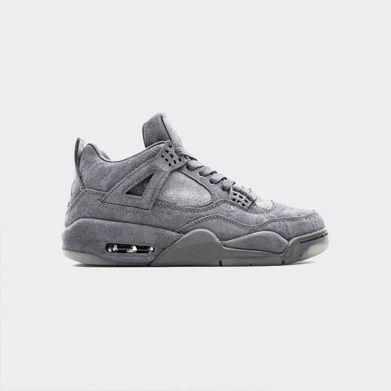 -(A7b)-AIR JORDAN 4 RETRO KAWS 灰色-930155 003