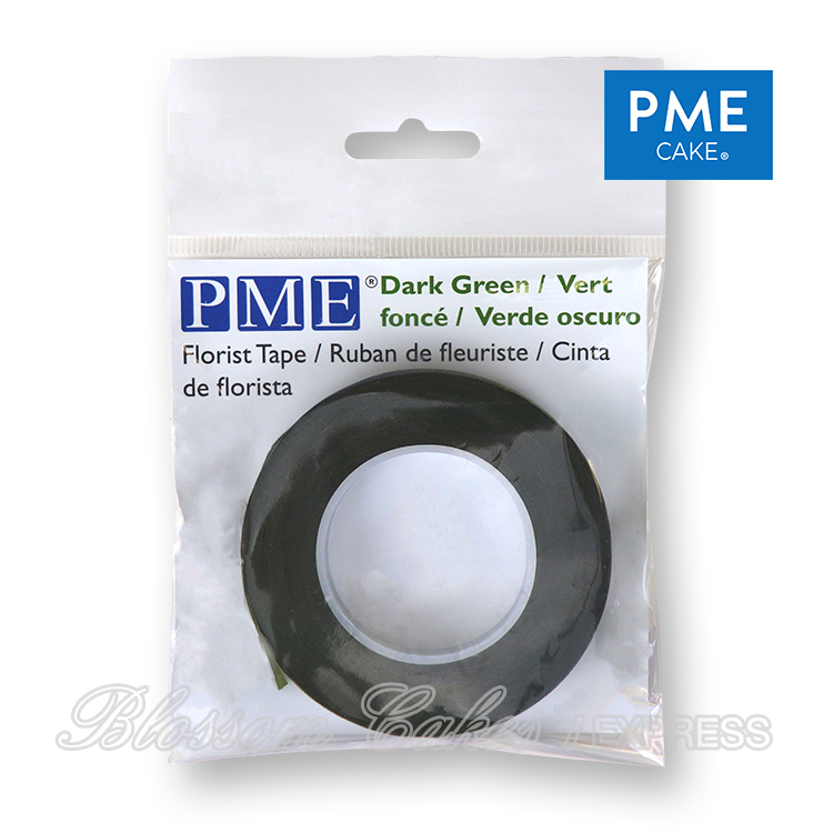 PME Florist Tape - Dark Green 13mmx27.4m / 0.5"x90'