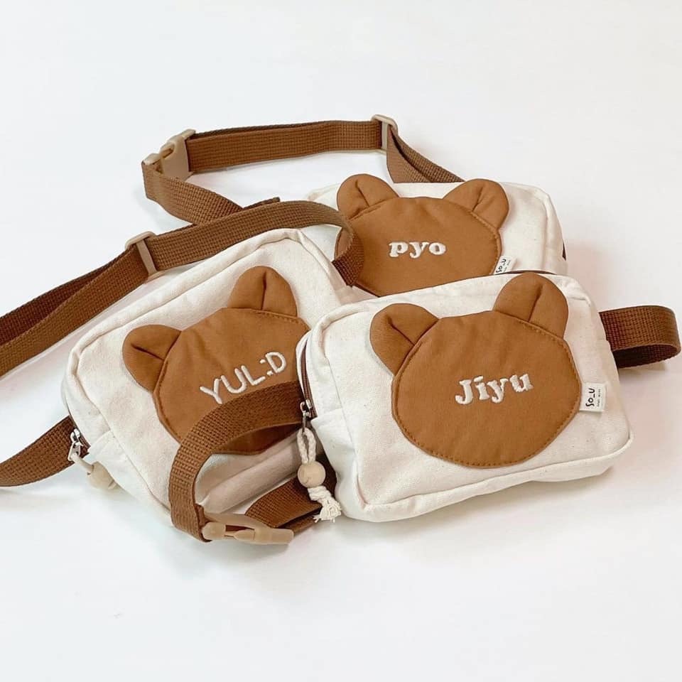 Korea oh bear 客製寶寶背包