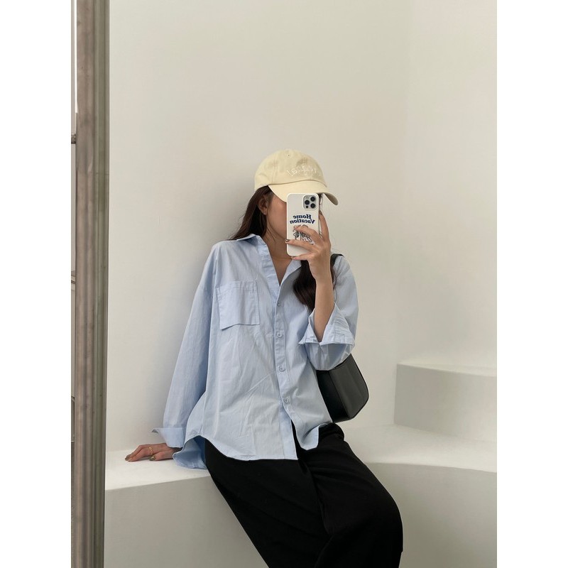 【imfine】藏了很多細節的素面襯衫 #2572
