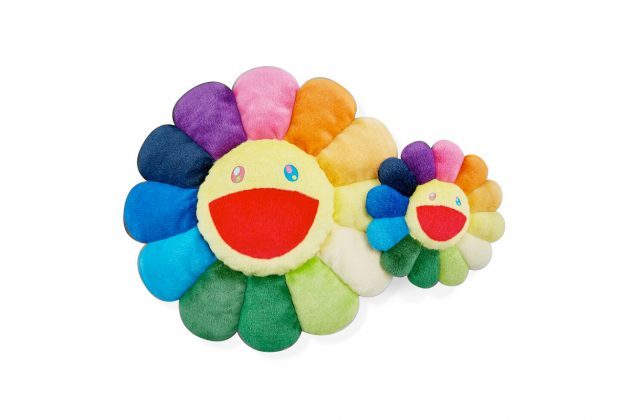 TAKASHI MURAKAMI X MOMA 微笑小花 彩色黃臉 彩色瞳孔