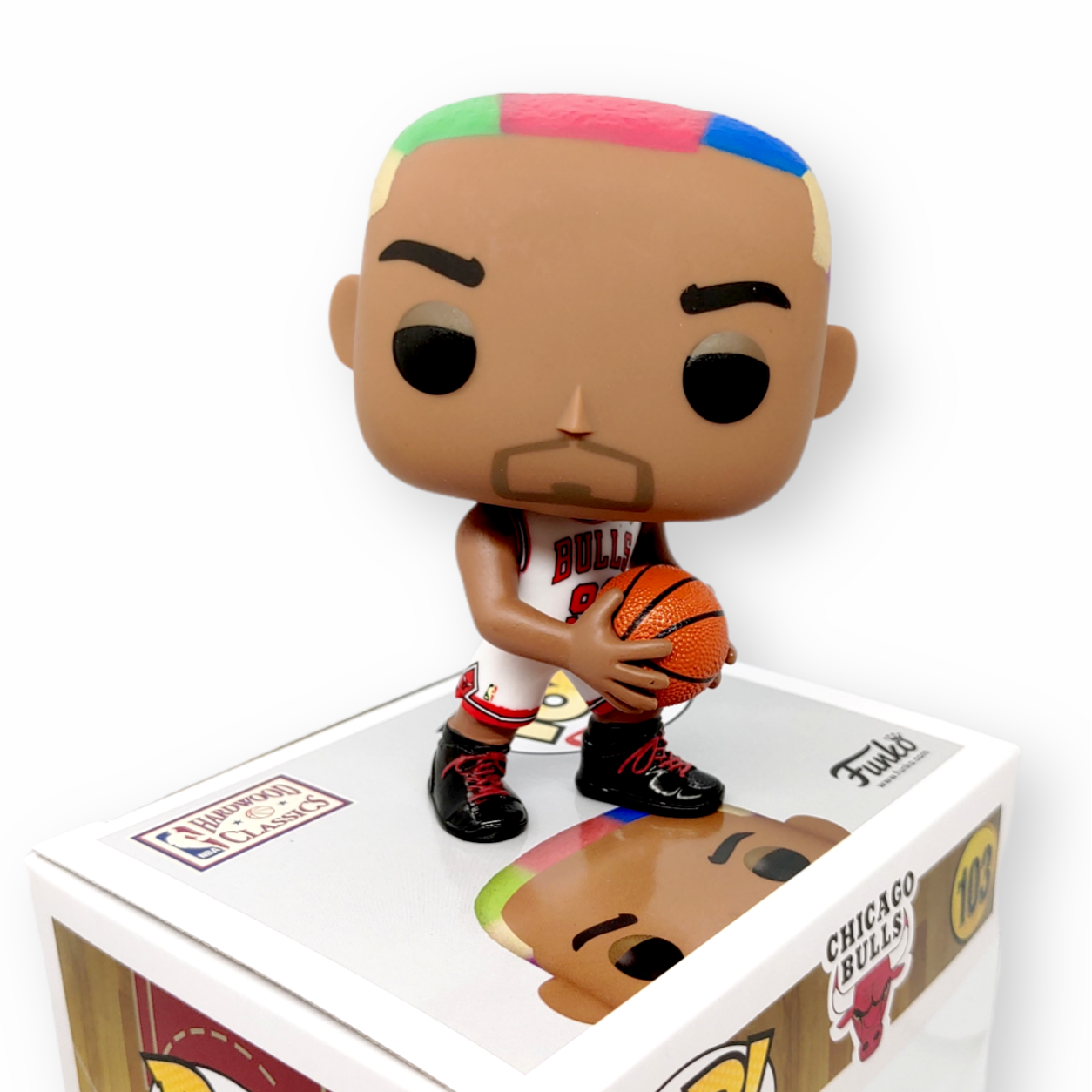 FUNKO POP<經典NBA>芝加哥公牛_丹尼士.洛文(白客)-No.103